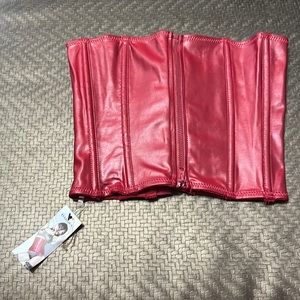 Red corset